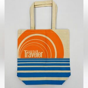 Conde Nast Traveler Canvas Tote Bag